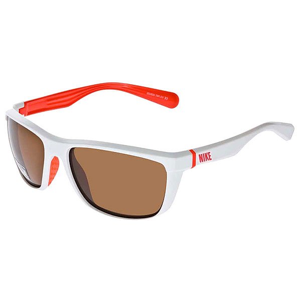 Очки Nike Optics Swag White/Total Crimson/Brown Lens