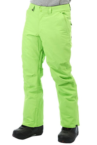 Мужские Сноубордические штаны Quiksilver Estate QUIKSILVER EQYTP03088, размер XL, цвет светло-зеленый