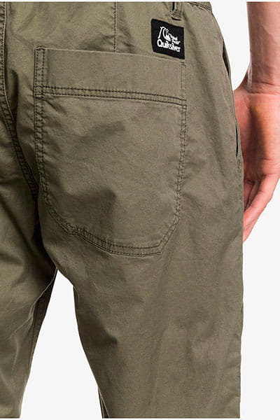 фото Мужские укороченные брюки fatigue quiksilver