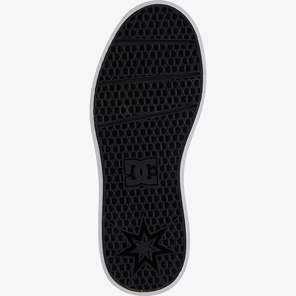 Детские Кеды кроссовки Dc Trase Platform Tx DC Shoes черный,белый  