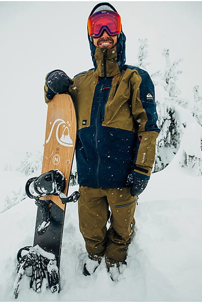 фото Мужская сноубордическая куртка quiksilver forever 2l gore-tex®