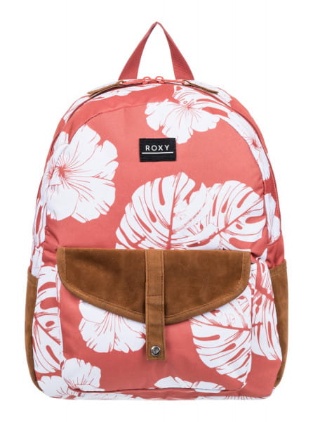 Рюкзак среднего размера Roxy Carribean 18L розового цвета