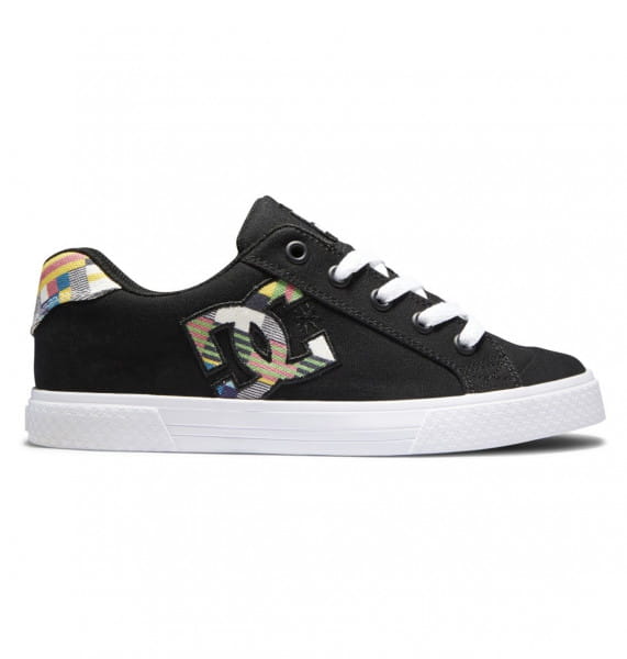 Кеды кроссовки Dc Chelsea Black/Multi DC Shoes цвет мультиколор,черный
