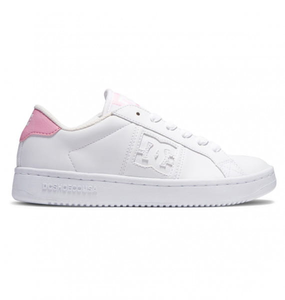 Кеды кроссовки Dc Striker White/Pink/White DC Shoes цвет белый,розовый