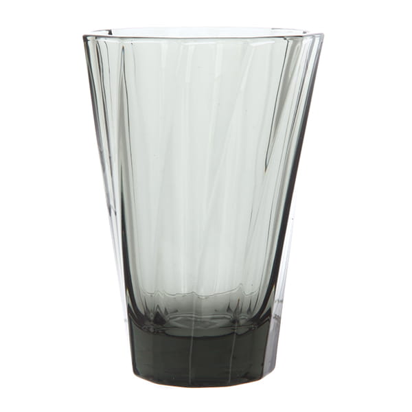 Стакан Loveramics Urban Glass 360 ml Twisted Latte Glass, цвет черный