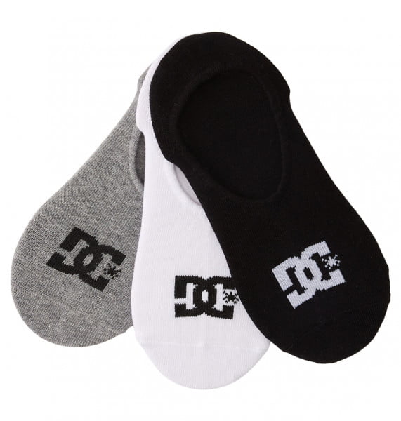Носки Dc-Невидимки Dc Liner (3 Пары) Assorted DC Shoes мультиколор  