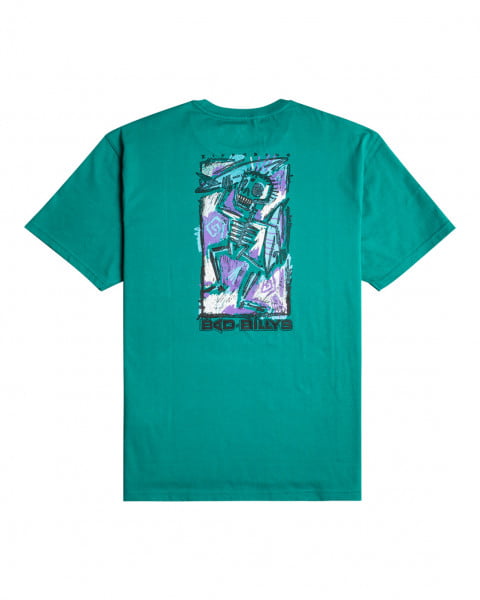 Мужская футболка с коротким рукавом Tribal Dance Billabong C1SS66-BIP2, размер L, цвет teal - фото 4