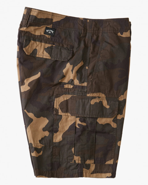 Мужские шорты-карго Scheme Billabong C1WK41-BIP2, размер 30, цвет military camo - фото 4