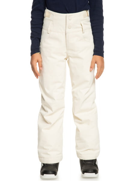 Сноубордические брюки ROXY Diversion Girl Roxy ERGTP03045, размер 10/M, цвет белый