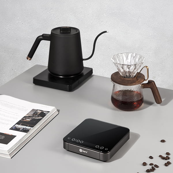 Весы для кофе Hero Coffee scale-Black, V2.0