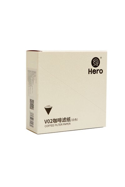 Фильтры Hero V02 Paper Filter - White, 100pcs