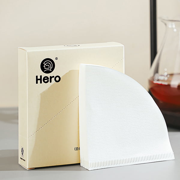 Фильтры Hero V02 Paper Filter - White, 100pcs