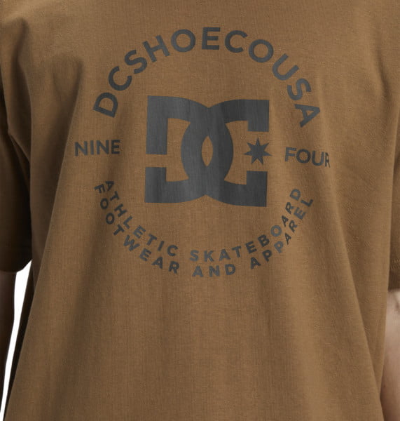 Мужская футболка DC Star Pilot DC Shoes ADYZT05376, размер L, цвет коричневый - фото 4