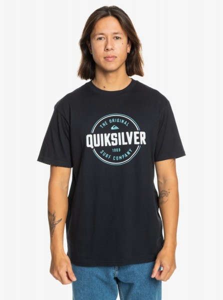 Мужская футболка Circle Up QUIKSILVER EQYZT07680, размер L, цвет черный - фото 3