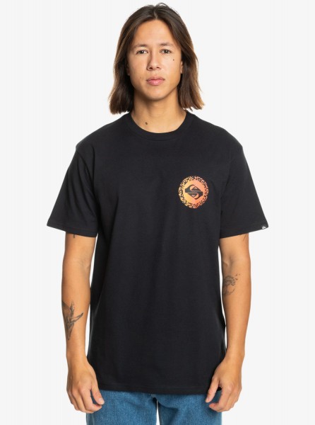 Мужская футболка Long Fade QUIKSILVER EQYZT07670, размер L, цвет черный - фото 3