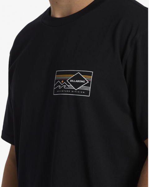 Мужская футболка Range Billabong ABYZT02299, размер L, цвет черный - фото 4
