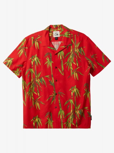 Мужская рубашка с коротким рукавом Bamboo DNA Island