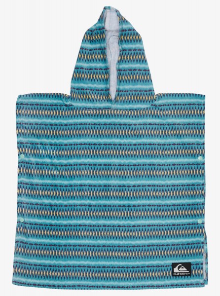 Детское пляжное полотенце Hoody Towel (2-7 лет) QUIKSILVER AQKAA03005, размер 1SZ, цвет marine blue