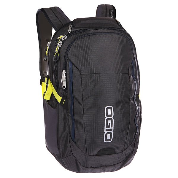 

Рюкзак городской Ogio Ascent Pack Black/Acid