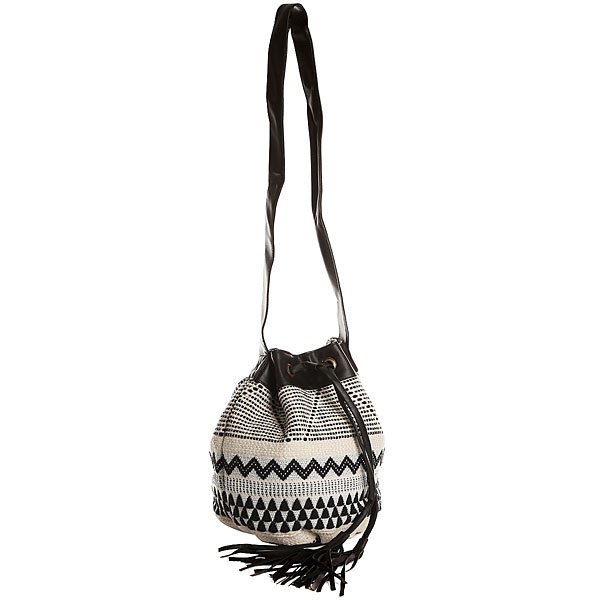 

Сумка через плечо женская Billabong Forever Bag Black White