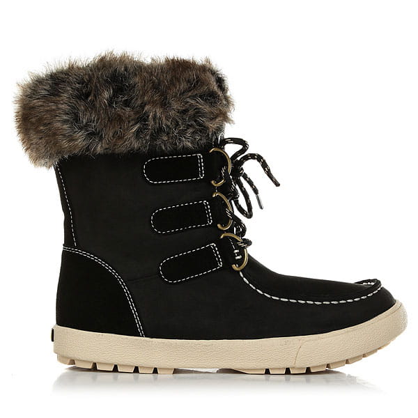 фото Ботинки высокие женские roxy rainier boot black