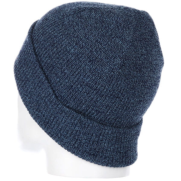 Мужская Шапка Quiksilver Performed QUIKSILVER шапка performed hdwr bteh medieval blue heathe, размер One Size, цвет синий - фото 3