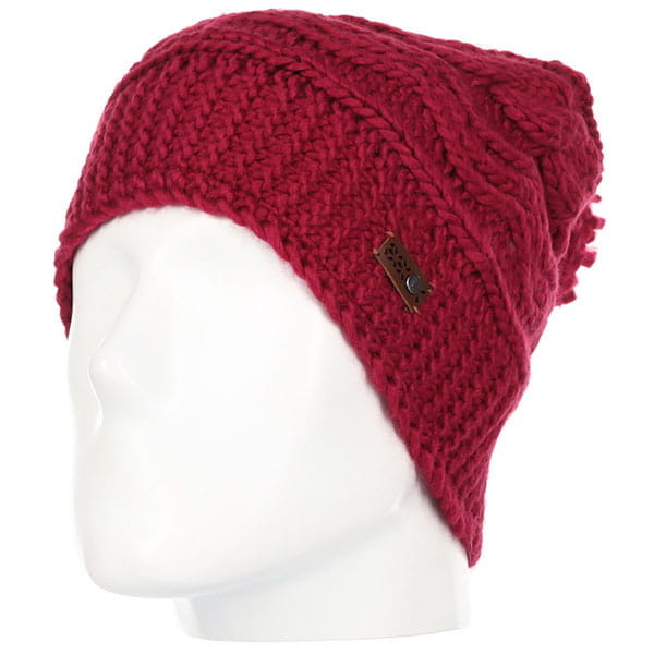 фото Женская шапка с помпоном roxy winter
