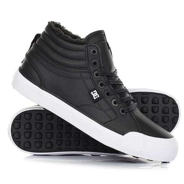 фото Женские зимние кеды dc shoes evan hi wnt