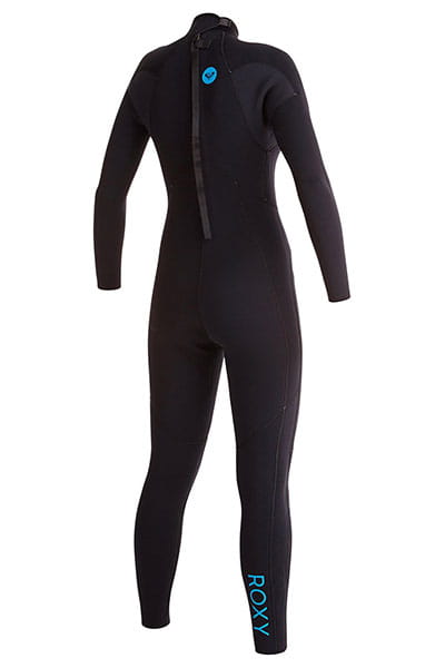 Детский гидрокостюм с молнией на спине 4/3mm Rental Series 8-16 Roxy ERGW103025, размер 8yrs, цвет черный - фото 2