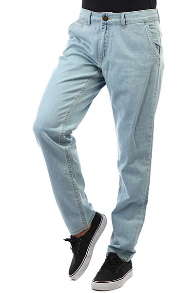 Женские прямые джинсы Let The Sunshine Roxy ERJDP03210, размер W26, цвет голубой