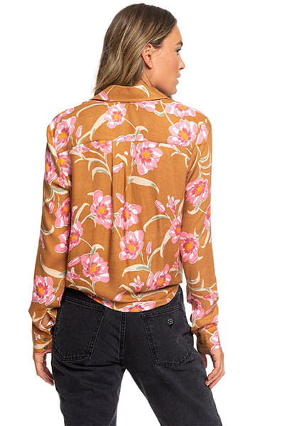 фото Женская рубашка с длинным рукавом suburb vibes roxy