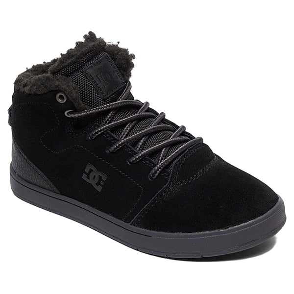 фото Детские высокие зимние кеды кроссовки crisis wnt dc shoes