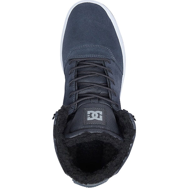 фото Мужские высокие зимние кеды кроссовки crisis wnt dc shoes