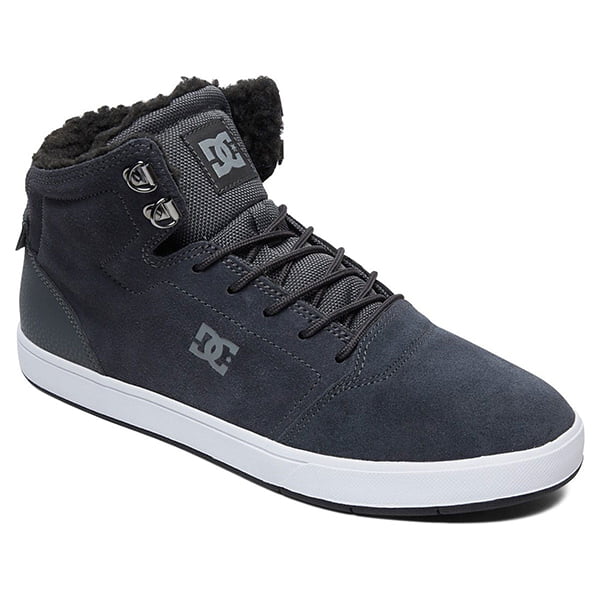 фото Мужские высокие зимние кеды кроссовки crisis wnt dc shoes