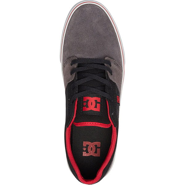 фото Мужские кожаные кеды кроссовки tonik dc shoes