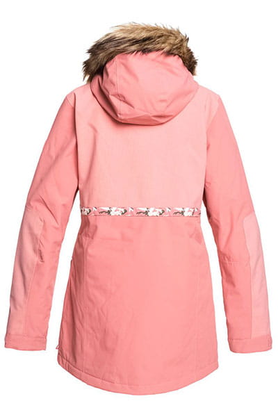 Женская Сноубордическая Куртка Panoramic DC Shoes EDJTJ03041, размер S, цвет розовый - фото 2