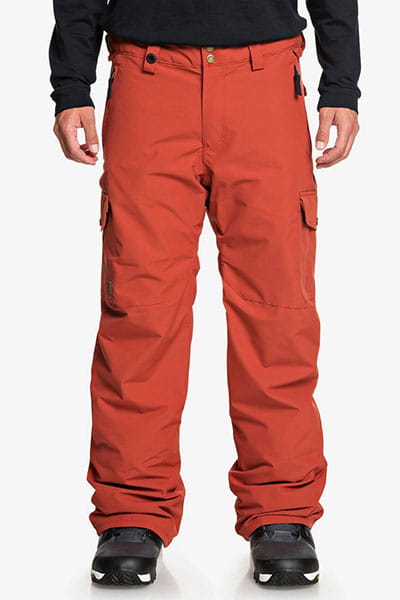 Мужские Сноубордические Штаны Porter QUIKSILVER EQYTP03118, размер XL, цвет красный