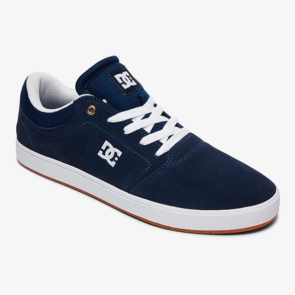 фото Мужские кожаные кеды кроссовки dc crisis dc shoes