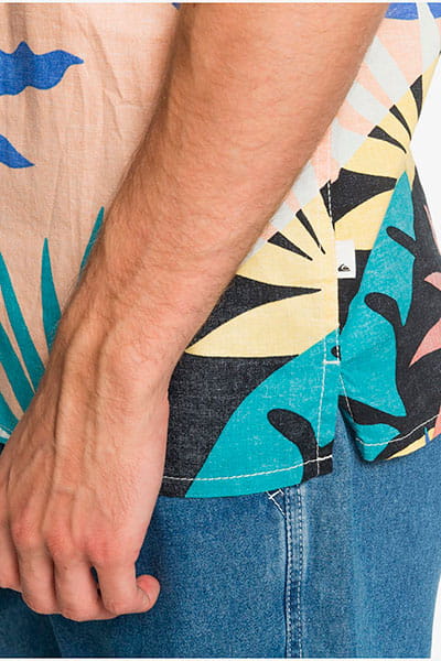 Мужская Рубашка С Коротким Рукавом Tropical QUIKSILVER EQYWT03982, размер M, цвет мультиколор - фото 4