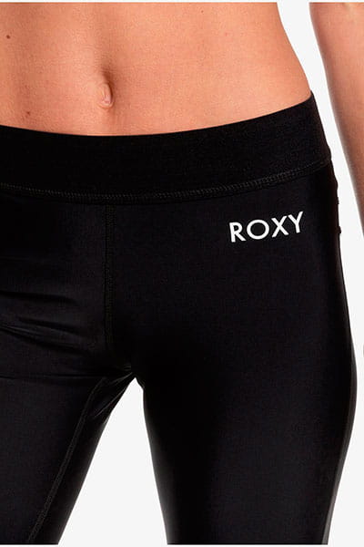 Женские спортивные короткие леггинсы Easy Runner Roxy ERJNS03244, размер XL, цвет черный - фото 3