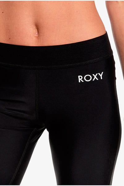 фото Женские спортивные короткие леггинсы easy runner roxy