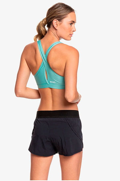 Женские спортивые шорты Sunny Tracks Roxy ERJNS03243, размер M, цвет черный - фото 5