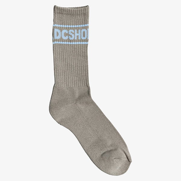 Мужские Высокие Носки Sock It DC Shoes EDYAA03170, размер One Size, цвет серый - фото 1