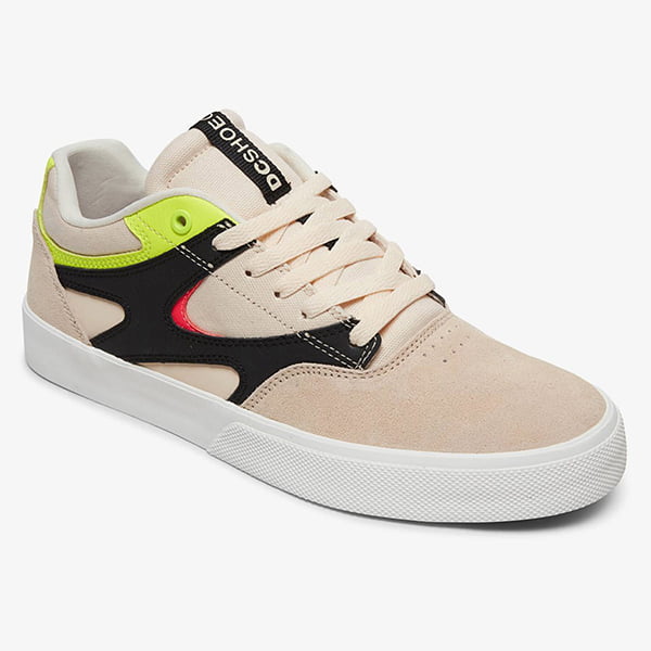 фото Кожаные кеды кроссовки kalis vulc dc shoes