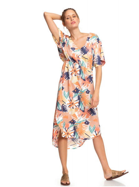 Женское платье Flamingo Shades Roxy ERJWD03428, размер XS, цвет мультиколор - фото 4