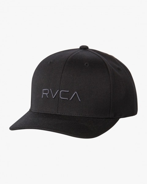 фото Мужская бейсболка flex fit rvca