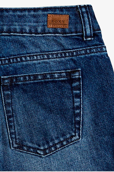 Детские джинсовые шорты Friend Zone Roxy ERGDS03053, размер 8yrs, цвет синий - фото 4
