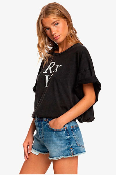 фото Женские джинсовые шорты со средней талией trigger hippie roxy