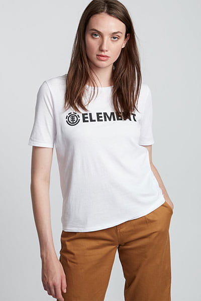 Футболка Element Logo Element S3SSA1-ELP0, размер L, цвет белый