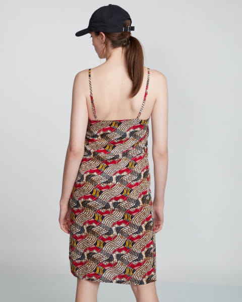 Платье С V-Образным Вырезом Roberta Element S3DRA1-ELP0, размер M, цвет мультиколор - фото 2